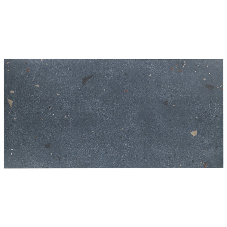 Ocean Blue Large Format Matte Porcelain Tile for Indoor/Outdoor Use