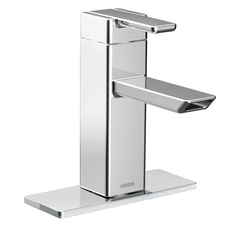 Urban Minimalist Chrome Single-Handle Bathroom Faucet