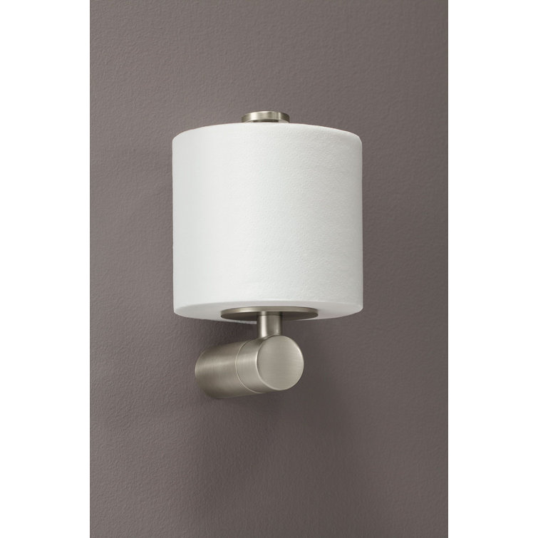 Modern Black Brass Wall Mounted Toilet Paper Holder