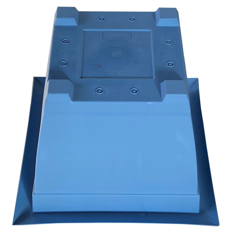 Dayton Ocean Blue 15" Recycled Plastic Planter Box