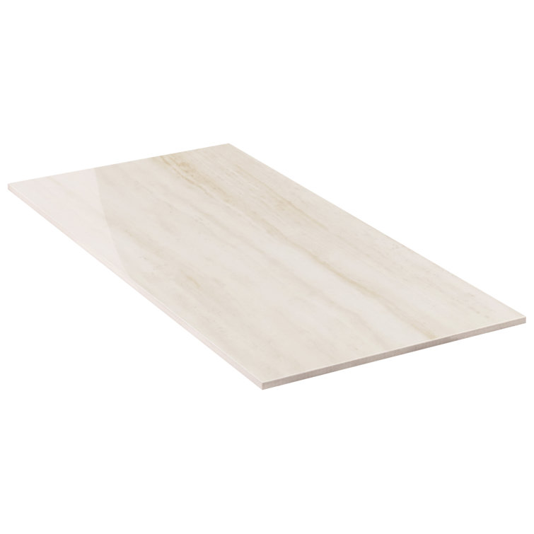 Roswell 12x24 Polished White Porcelain Tile