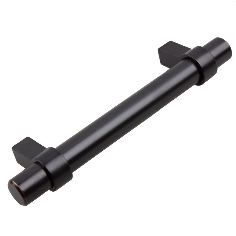 Oil Rubbed Bronze Modern Bar Pull with Mounting Hardware