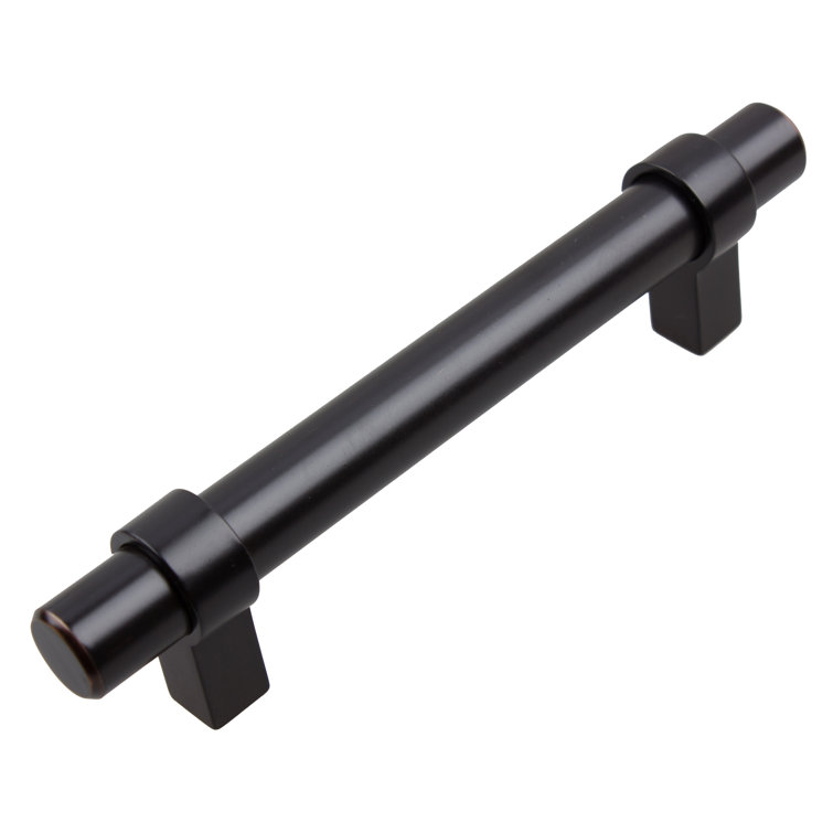 Oil Rubbed Bronze Modern Bar Pull with Mounting Hardware