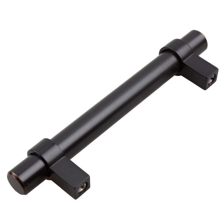 Oil Rubbed Bronze Modern Bar Pull with Mounting Hardware