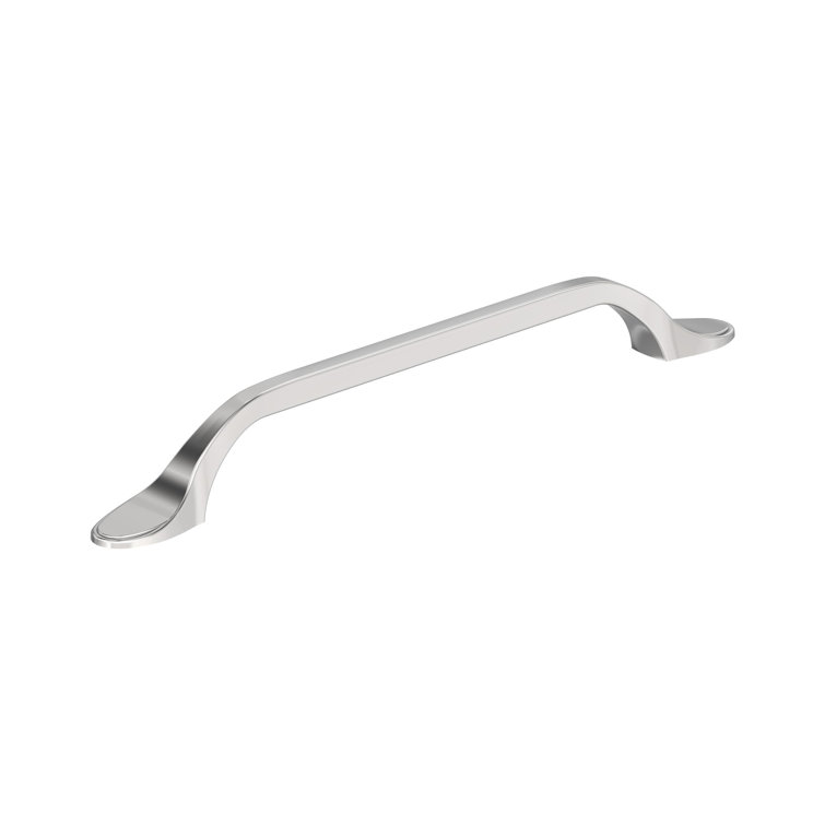 Polished Chrome Traditional Cabinet Bar Pull with Mounting Hardware