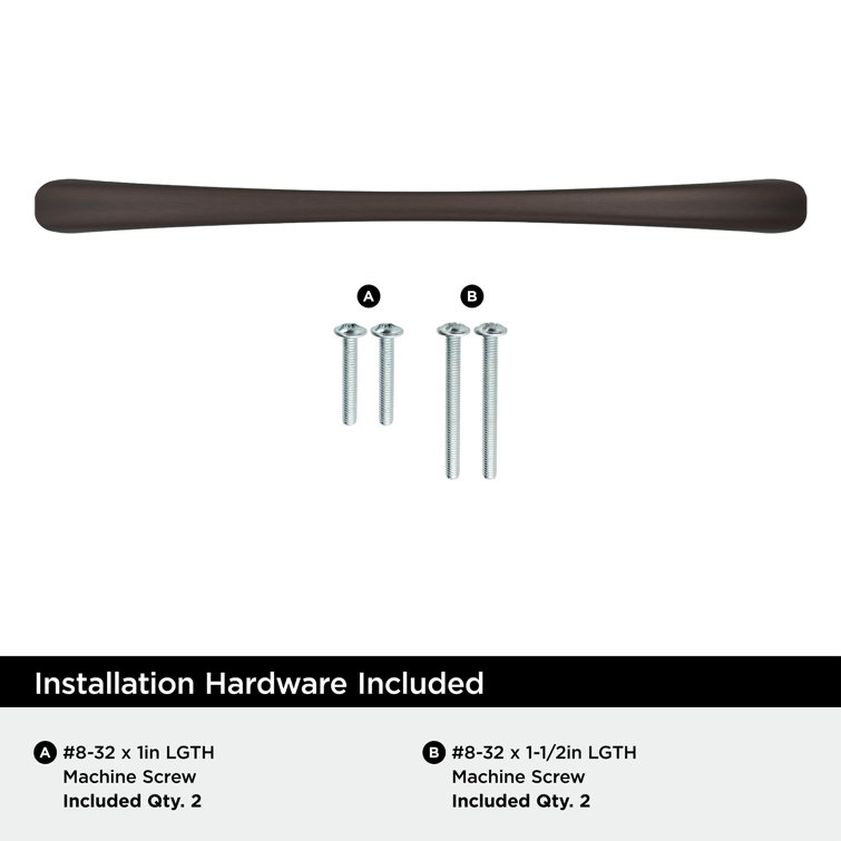 Oil-Rubbed Bronze Modern Arch Bar Drawer Pull 6-5/16 inch