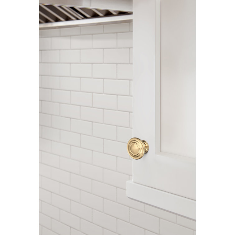 Champagne Bronze 1-3/4" Traditional Round Cabinet Knob