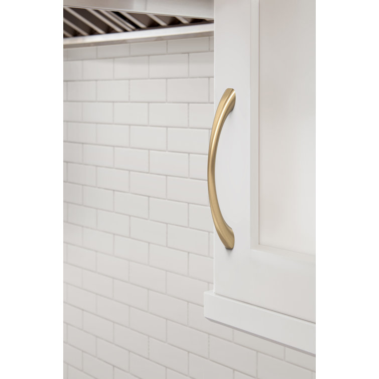Champagne Bronze 5-1/16 inch Modern Cabinet Pull