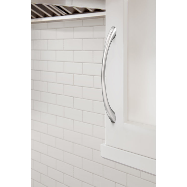 Vaile 6-5/16 inch Polished Chrome Modern Cabinet Pull