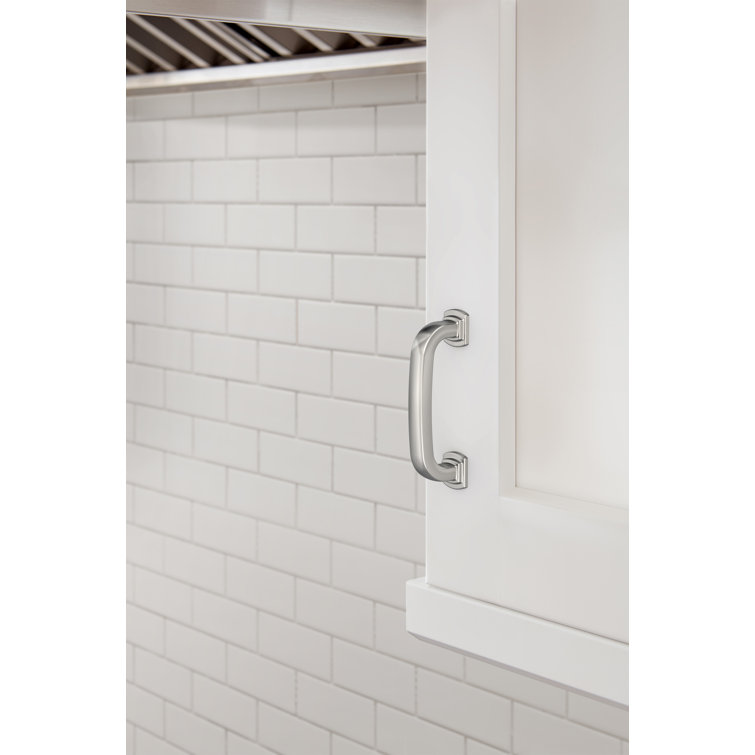 Polished Chrome 3" Modern Cabinet Drawer Pull