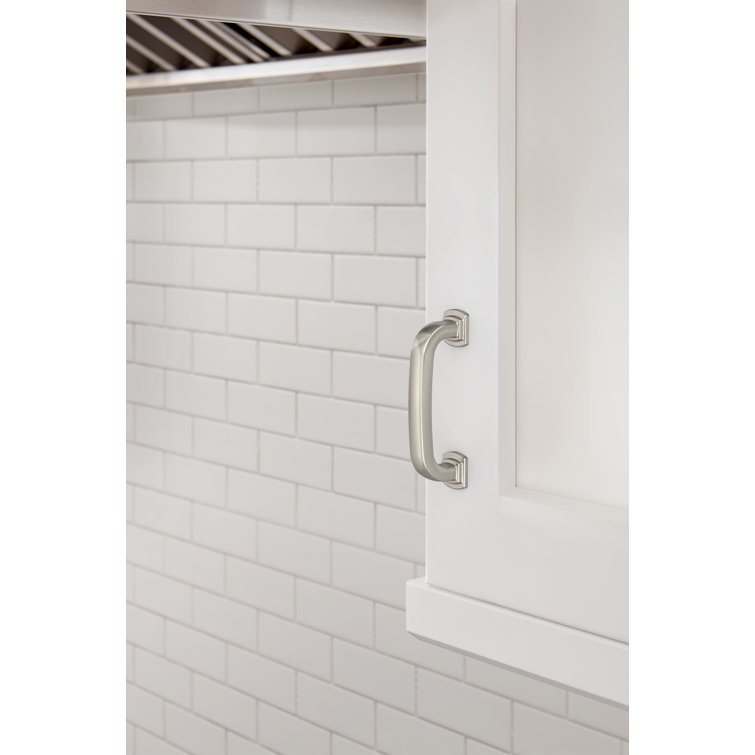 Satin Nickel 6-5/16 Inch Cabinet Drawer Pull Handle