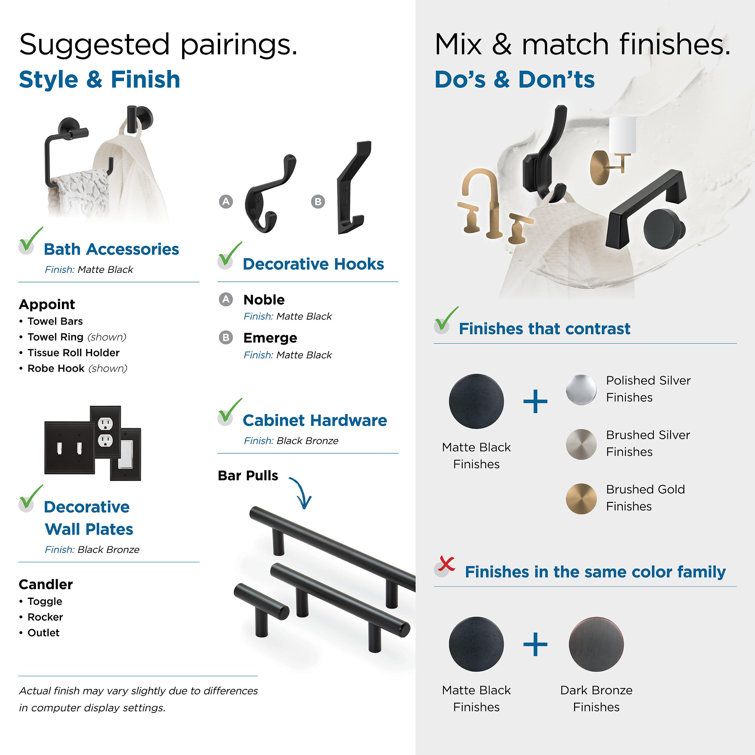 7-Inch Black Bronze Modern Bar Cabinet Pull