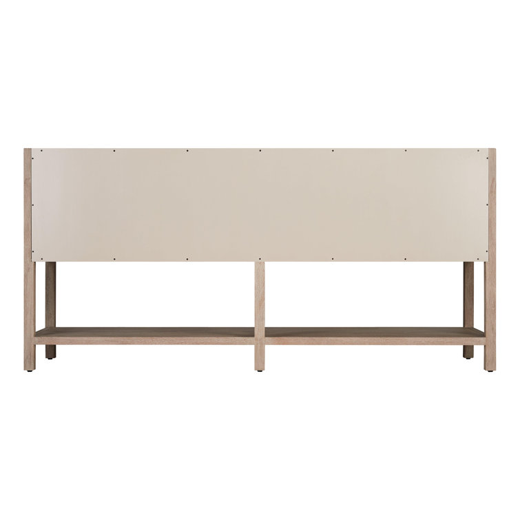 72" Black Mahogany Double Bathroom Vanity with Carrara Marble Top