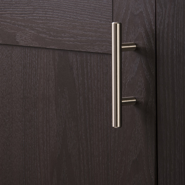 Modern Stainless Steel Bar Pull Cabinet Handles with Mounting Hardware