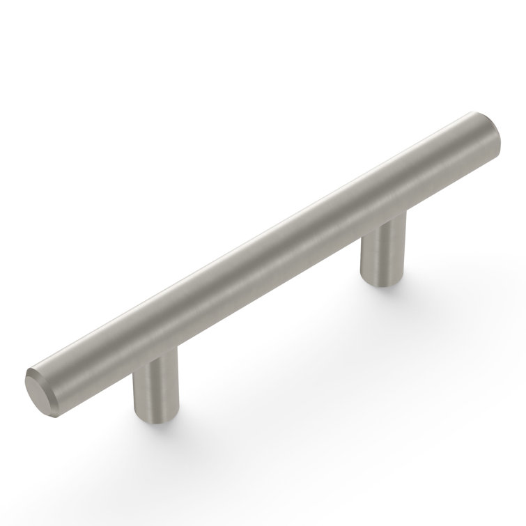 Modern Stainless Steel Bar Pull Cabinet Handles with Mounting Hardware