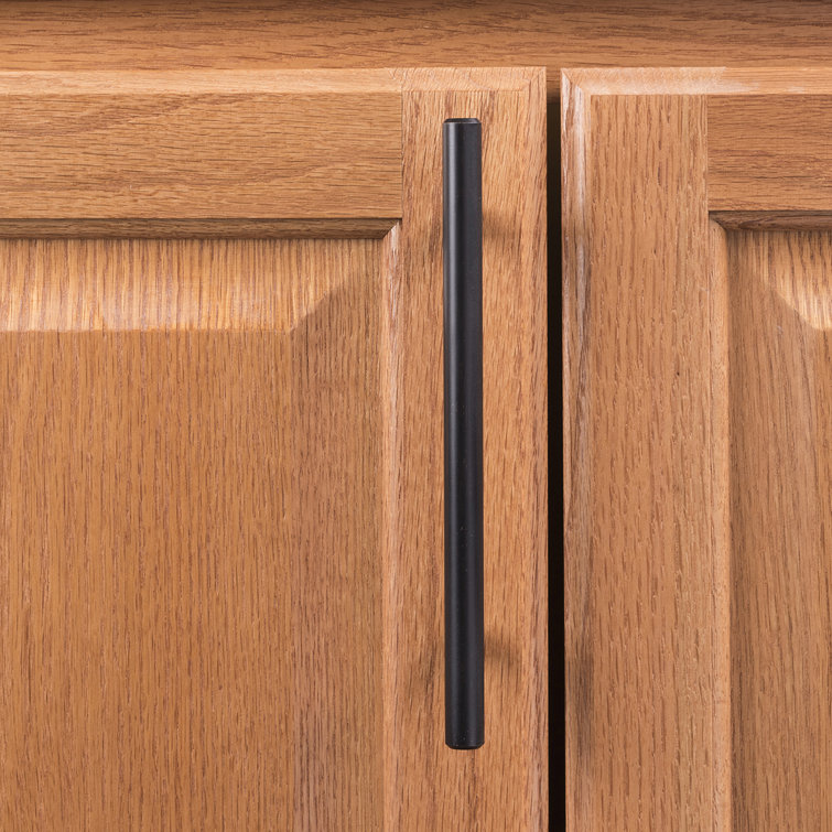 Oil-Rubbed Bronze Modern Bar Pulls with Mounting Hardware