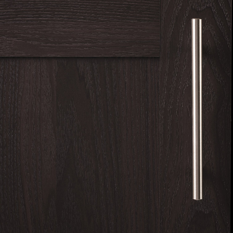 Stainless Steel Modern Bar Cabinet Pulls with Mounting Hardware
