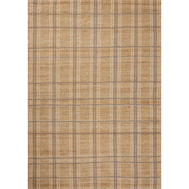 Judy Natural Stone Handwoven Cotton Viscose Area Rug