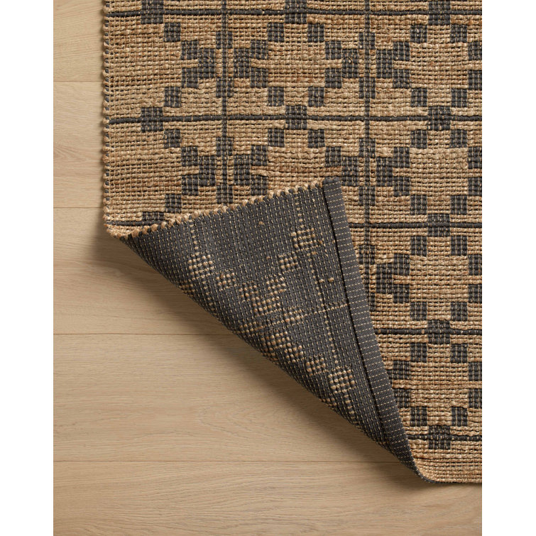 Judy Natural Graphite Wool Cotton Handmade Area Rug 8'-6" x 11'-6"