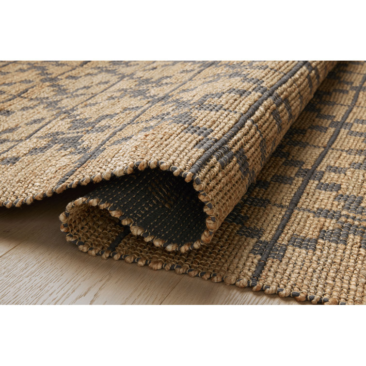 Judy Natural Graphite Wool Cotton Handmade Area Rug 8'-6" x 11'-6"