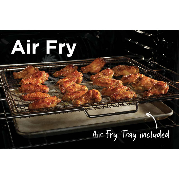 36" Stainless Steel Dual-Fuel Convection Range with Air Fry