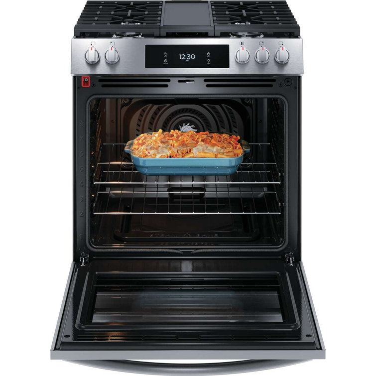 Frigidaire 30" Stainless Steel Gas Range with Convection