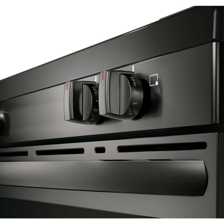 Frigidaire 30" Black Stainless Steel Freestanding Electric Range with Air Fry