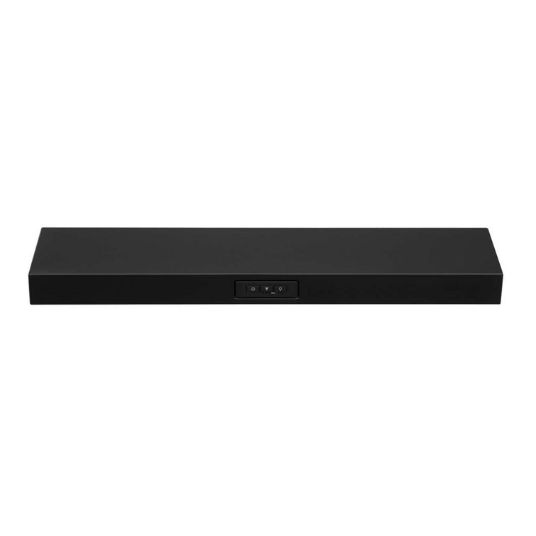 Black 30'' Convertible Under Cabinet Ventilation Hood