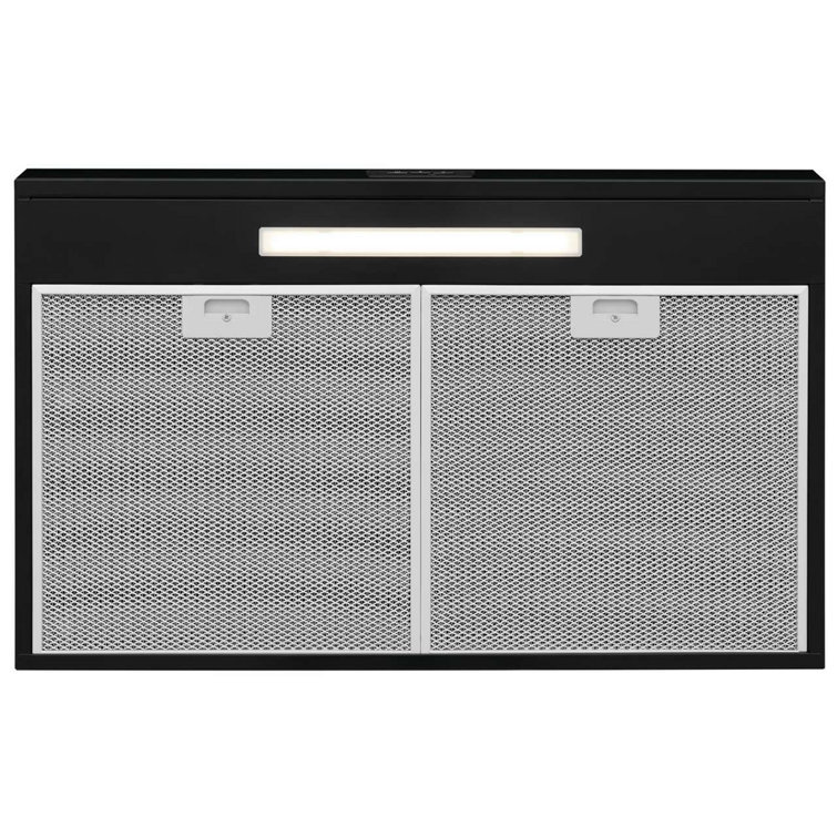 Black 30'' Convertible Under Cabinet Ventilation Hood