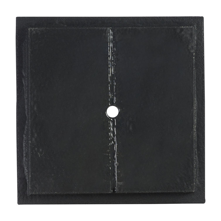 Black Tall Rectangular Weather Resistant Planter