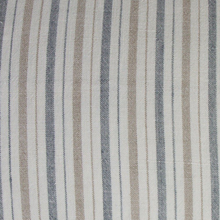 Naples 28" x 36" Striped Linen Rectangular Pillow