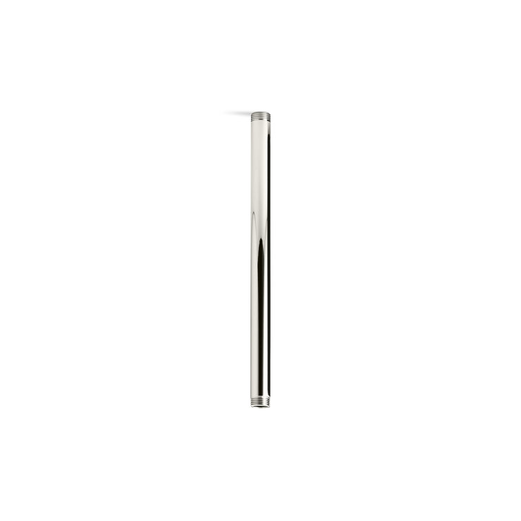 Nickel Silver 12" Ceiling-Mount Shower Arm