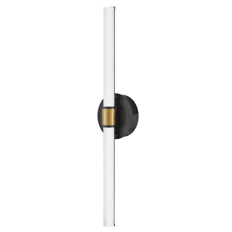 Kai Black and White Dimmable LED Vanity Light