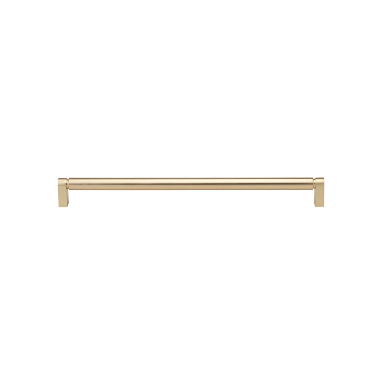 13-inch Champagne Gold Smooth Bar Pull with Mounting Hardware