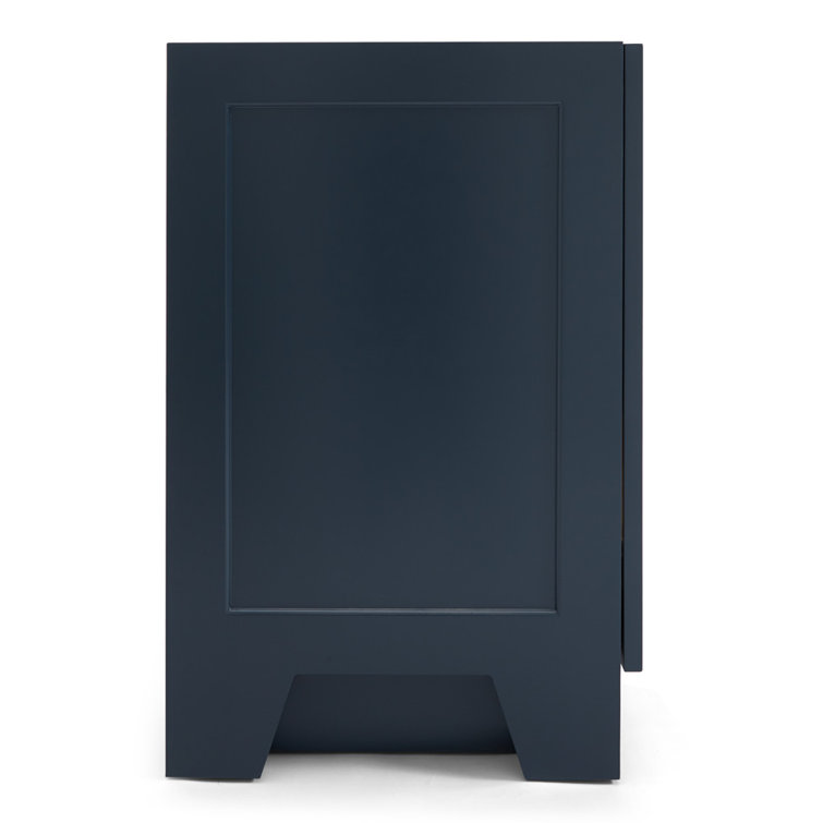 Midnight Blue 42'' Freestanding Wood Bathroom Vanity Base