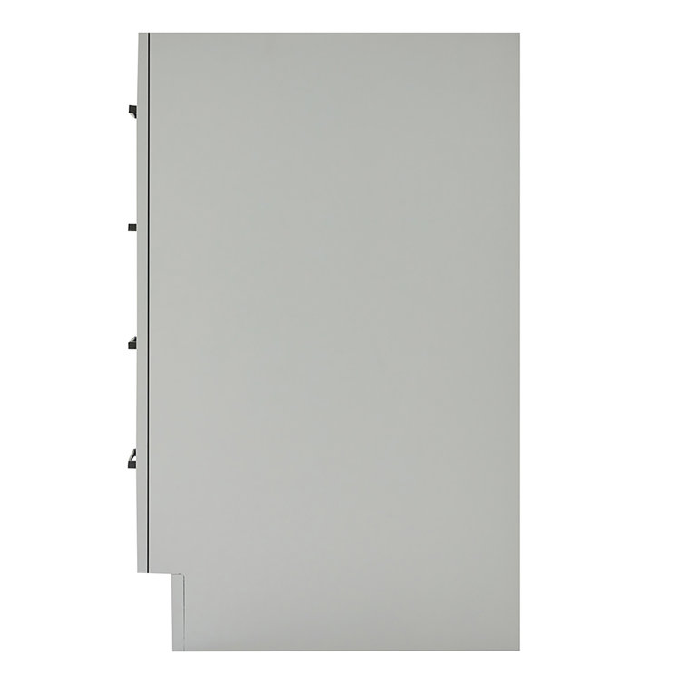 Gray Hardwood Plywood 60'' Single Freestanding Vanity Base