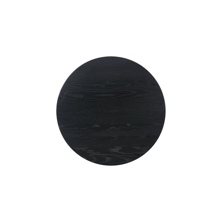 Black Ash Round Counter Height Dining Table