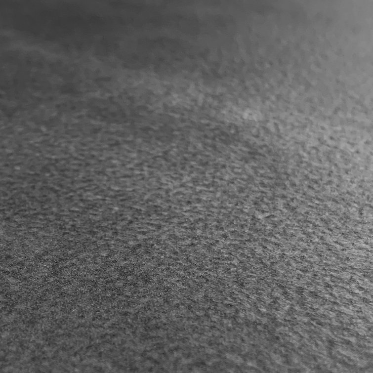Melange Black Matte Porcelain Large Format Floor and Wall Tile
