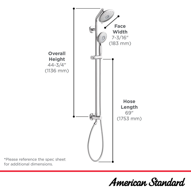 American Standard 1029110000 Spectra Complete Shower System
