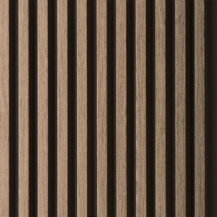Ash 9.5" x 112" 3D Water Resistant Wood Wall Panels