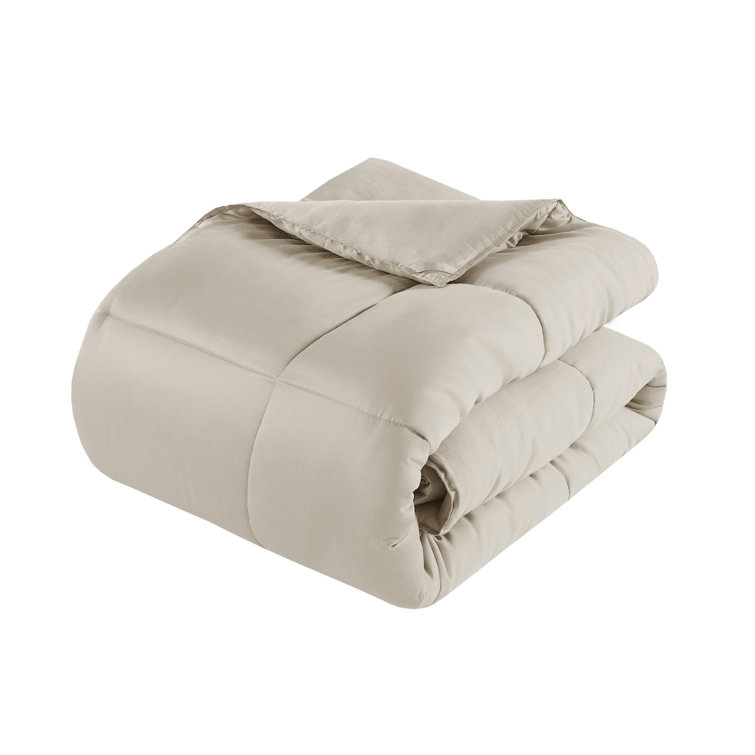 Madison Park 300 Thread Count Cotton Percale Luxury Down Alternative Comforter
