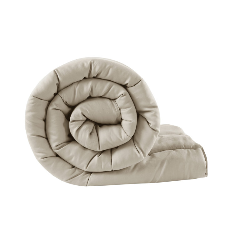 Madison Park 300 Thread Count Cotton Percale Luxury Down Alternative Comforter