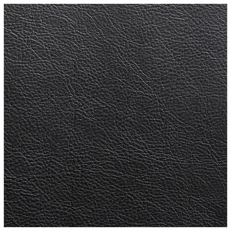 Executive High-Back Black Bonded Leather Swivel Chair