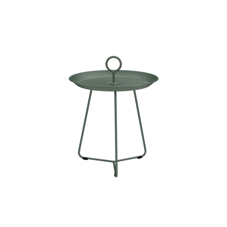 Pine Green Round Metal Outdoor Bistro Table