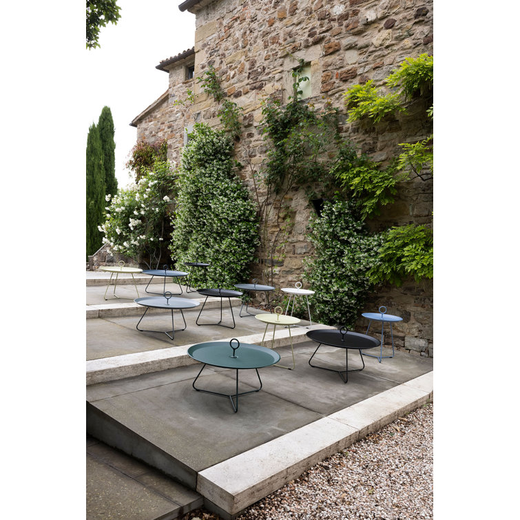 Pine Green Round Metal Outdoor Bistro Table