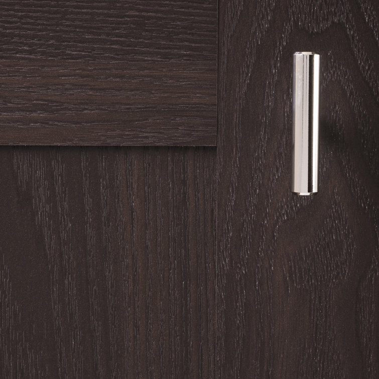 Polished Chrome T-Shaped Bar Cabinet Knob with Mounting Hardware