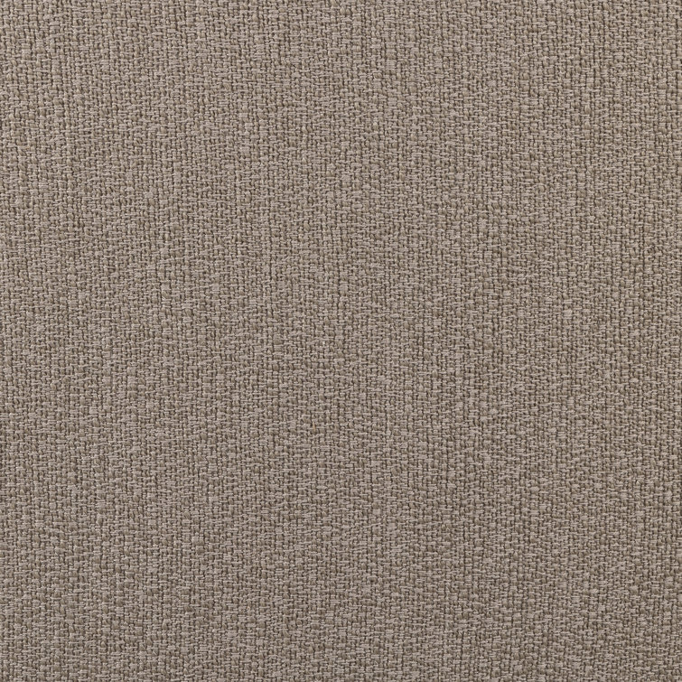 Taupe Performance Fabric Curved Dining Banquette Bench