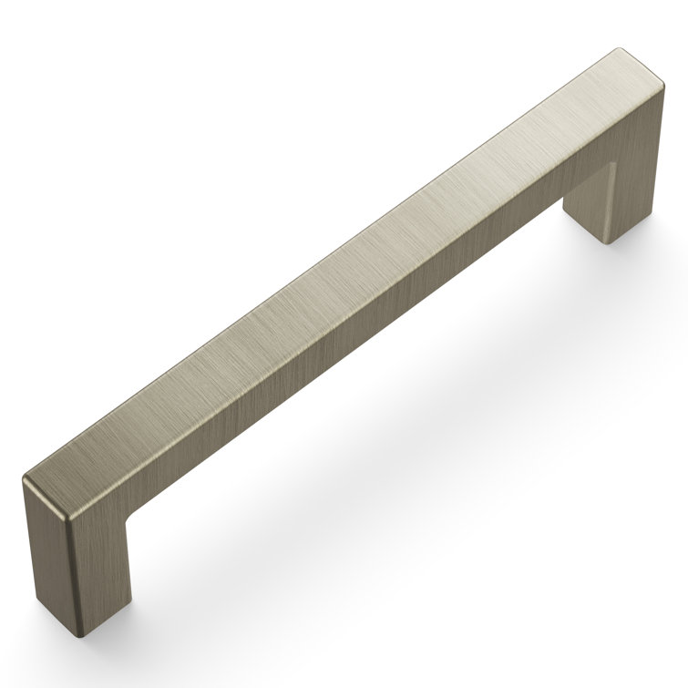 Stainless Steel Brushed Cabinet Pulls 10-Pack with Mounting Hardware