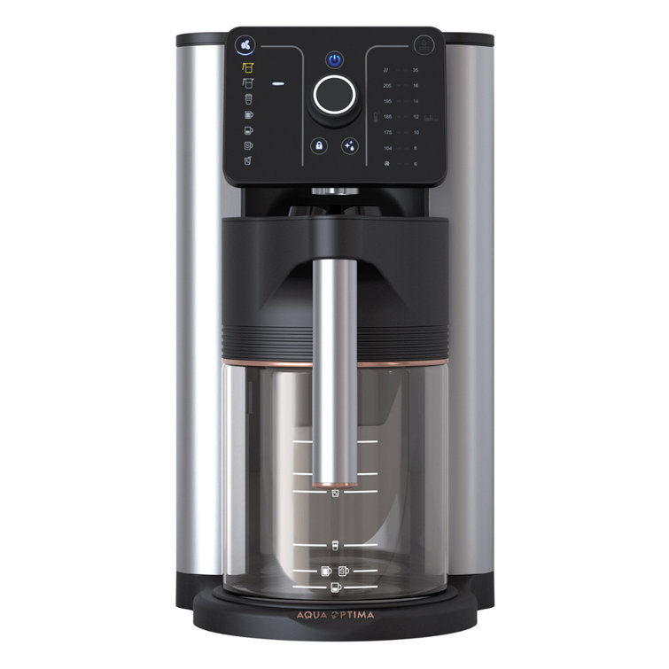 Aqua Optima Stainless Steel 10 Cup Drip Coffee Maker
