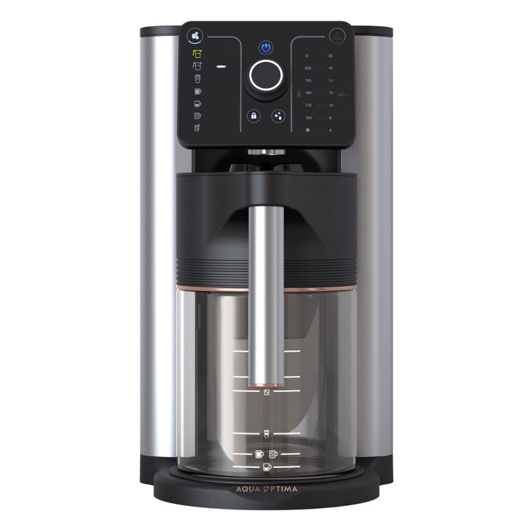 Aqua Optima Stainless Steel 10 Cup Drip Coffee Maker